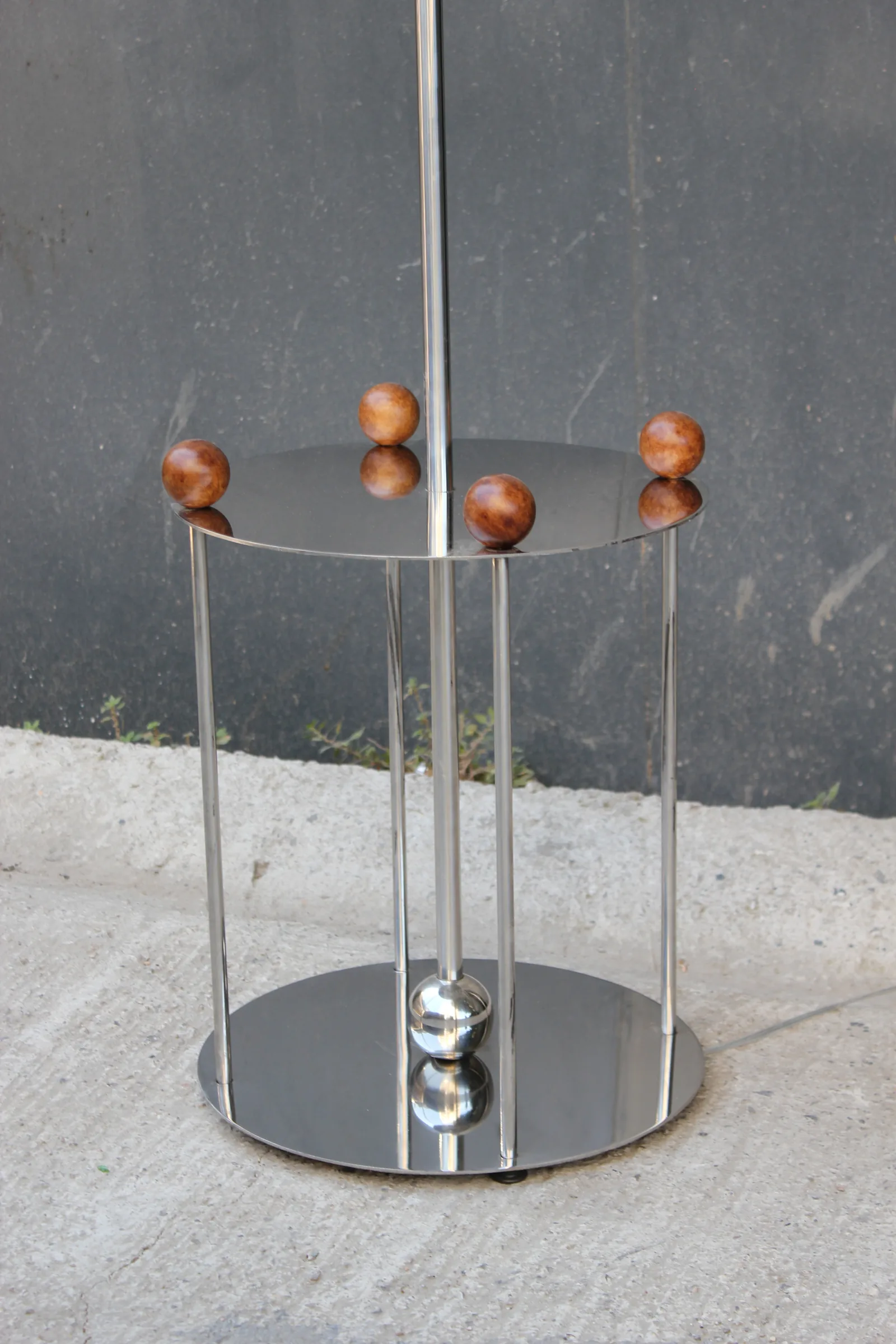 Armour Floor Lamp with Side Table — 2