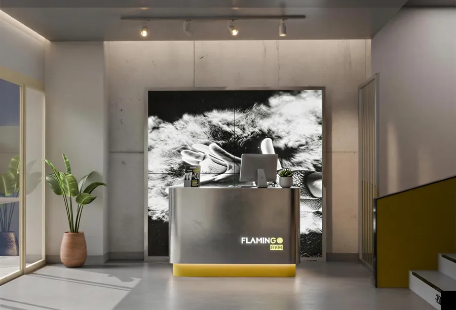 Flamingo Gym — Spor ve Wellness projesi